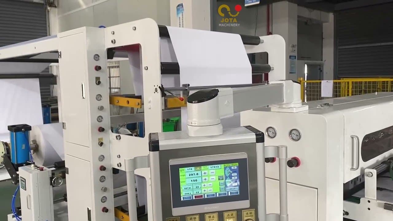 Slitter Rewinder Machine - Bleached Kraft Paper Cutting Equipment
