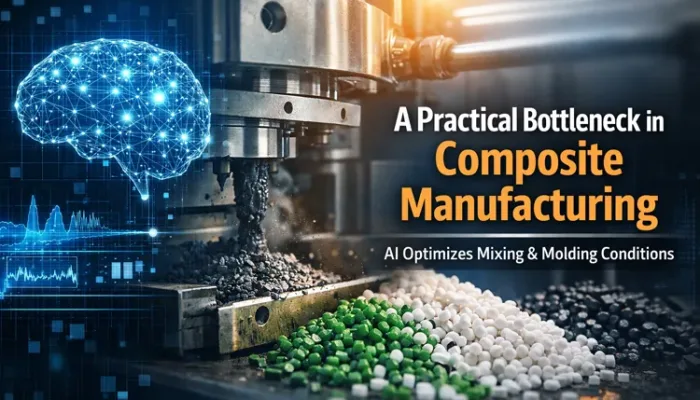 AI composite plastic molding optimization