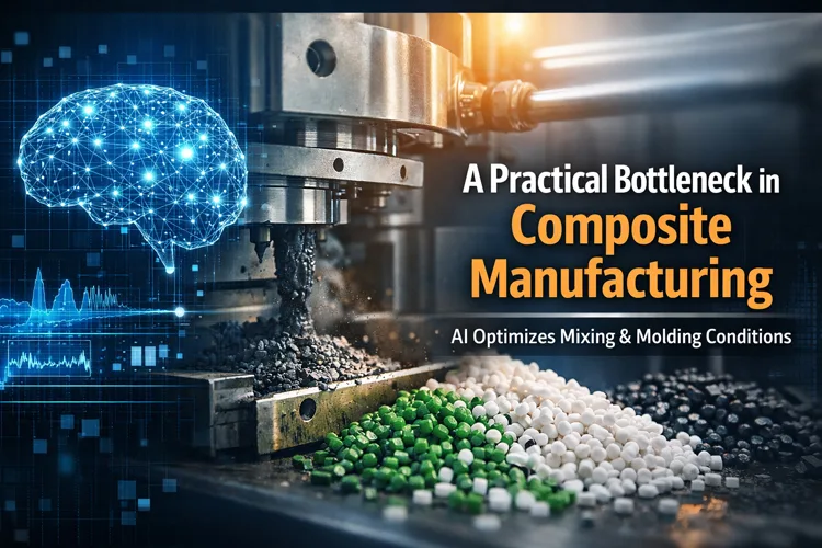 AI composite plastic molding optimization