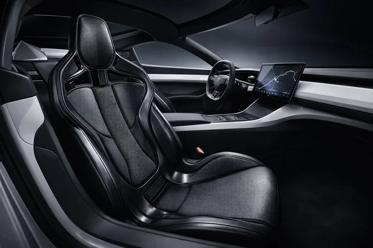 Tesla Roadster composite seat patent