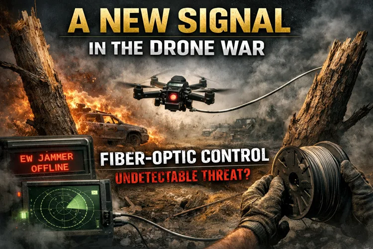 fiber-optic FPV drones Ukraine