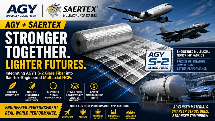 AGY Saertex S-2 Glass NCF