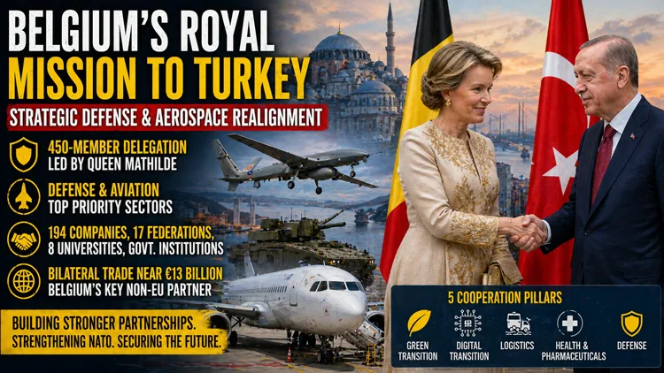 Belgium Turkey defense aerospace cooperation