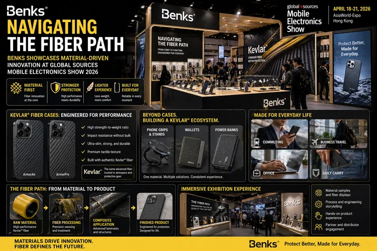 Benks Kevlar fiber phone accessories