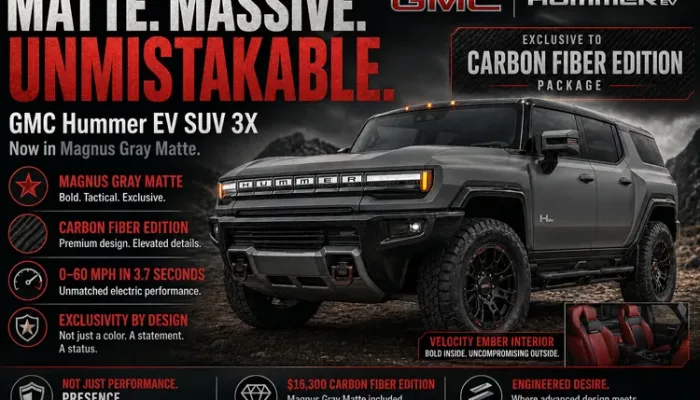 GMC Hummer EV Carbon Fiber Edition