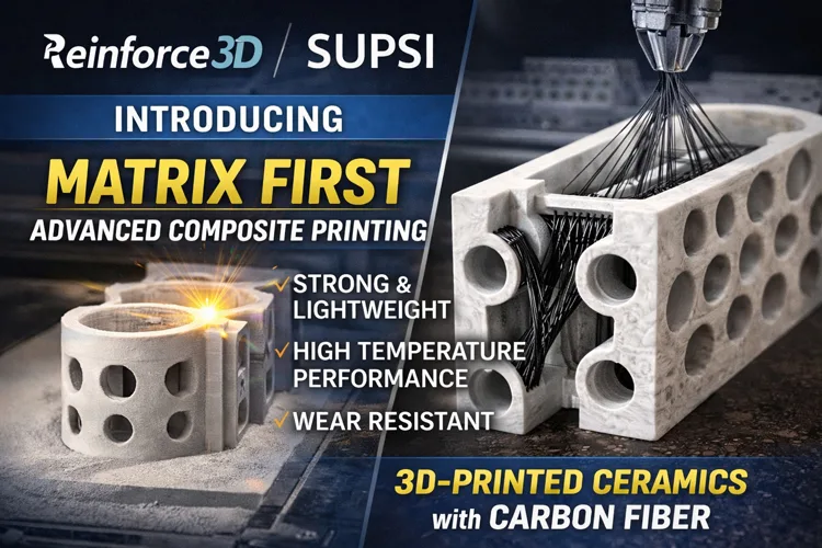 Matrix First ceramic carbon fiber