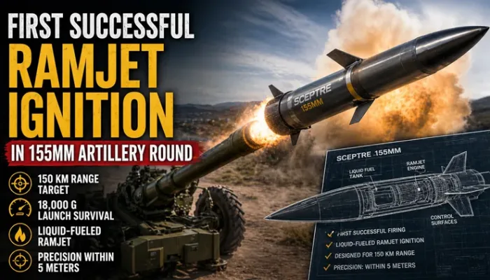 Tiberius Sceptre ramjet artillery round