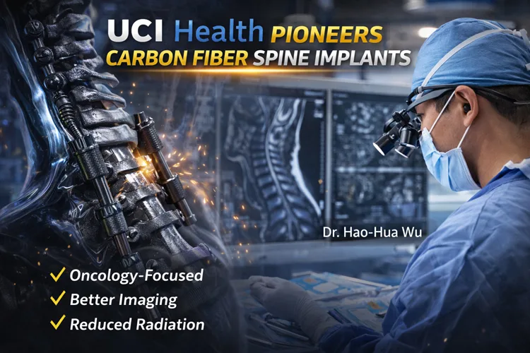 UCI Health carbon fiber spine implants