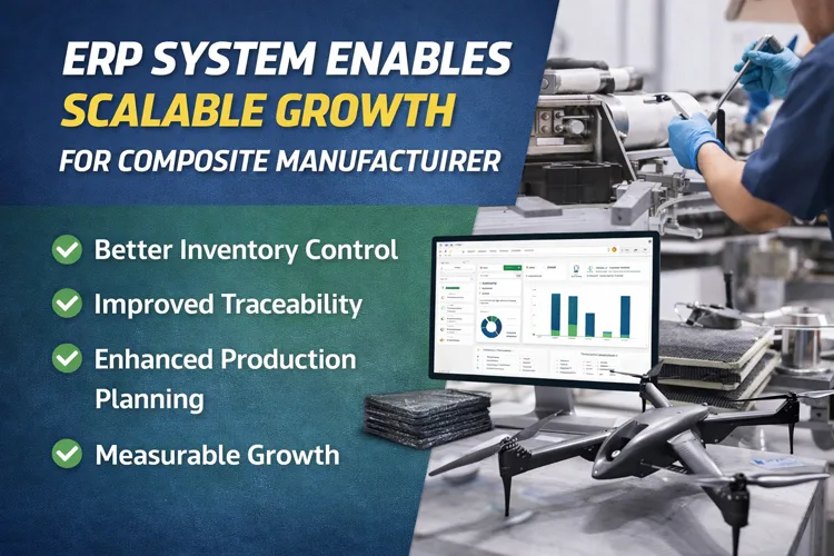 composite manufacturing ERP system