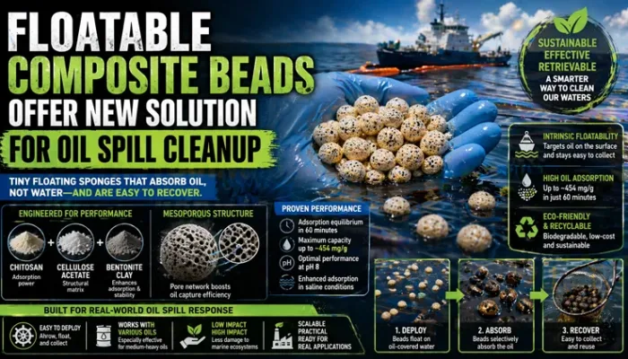oil spill cleanup beads