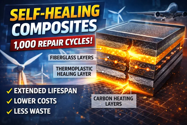 self-healing composite material