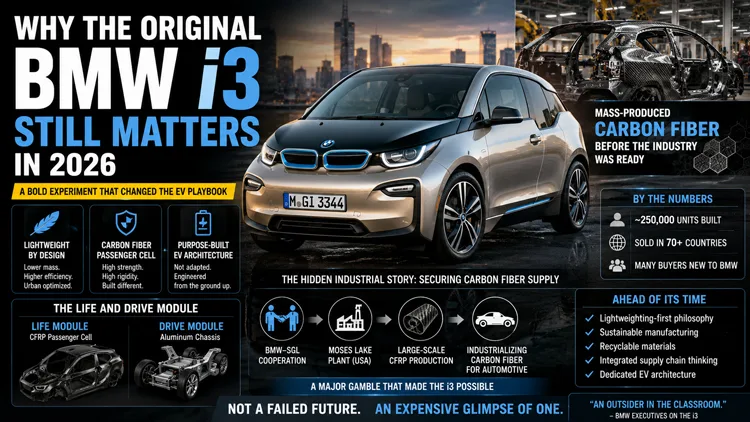 BMW i3 carbon fiber EV