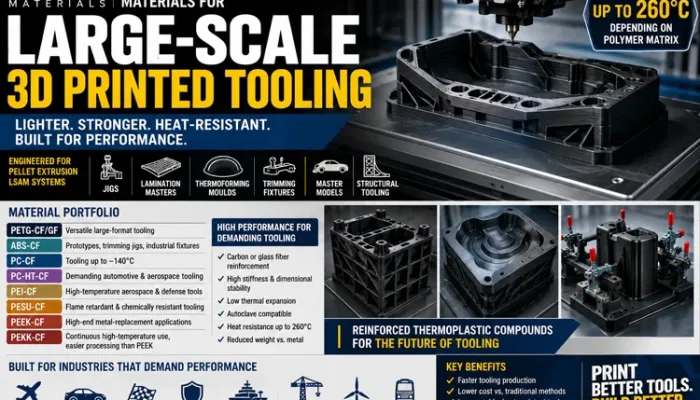LSAM tooling materials