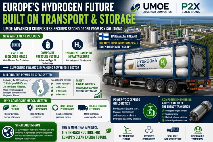 UMOE hydrogen MEGC order