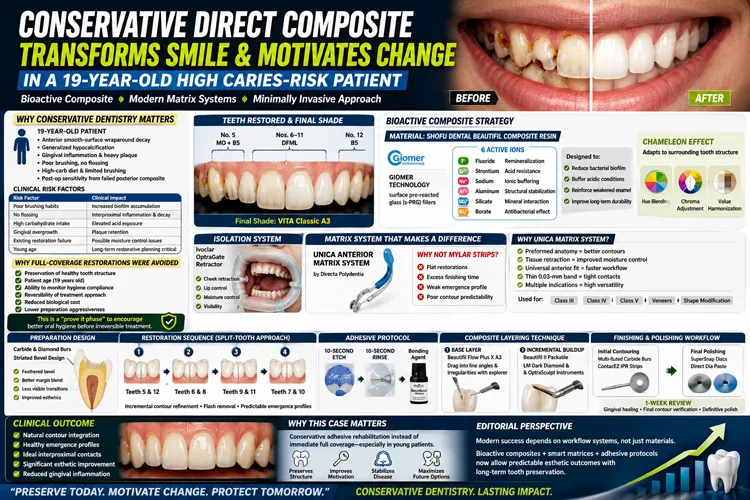 direct composite restorations for high caries-risk patients