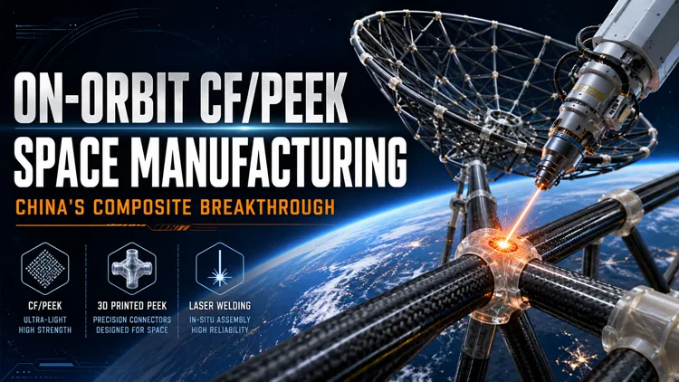 on-orbit CF/PEEK composite manufacturing