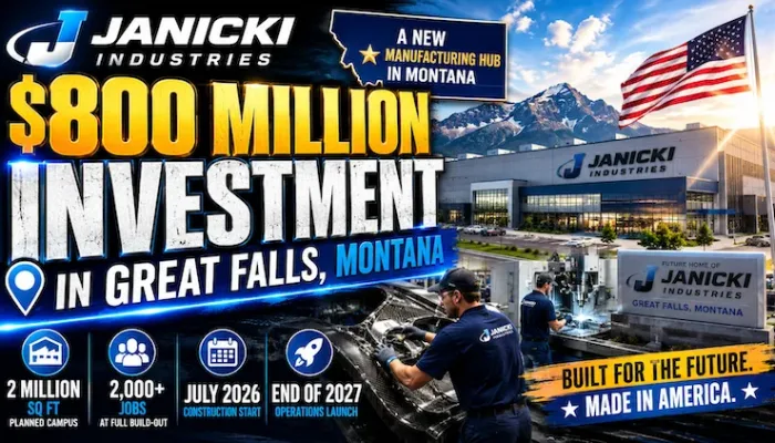 Janicki Industries Montana expansion