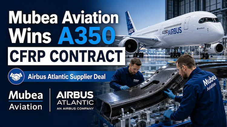 Mubea Aviation Airbus A350 contract