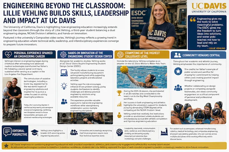 UC Davis engineering student