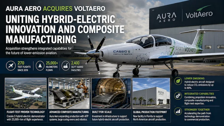 Aura Aero acquires VoltAero