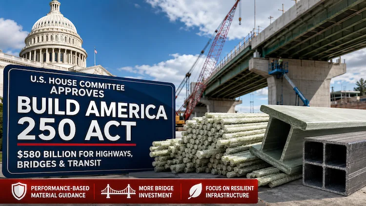 BUILD America 250 Act FRP composites
