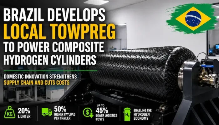 Brazil towpreg technology