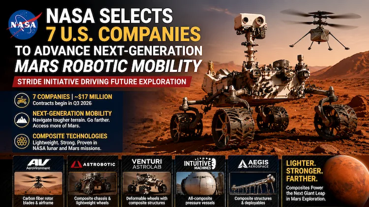 NASA STRIDE Mars mobility