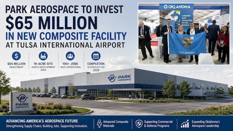 Park Aerospace Tulsa composite facility