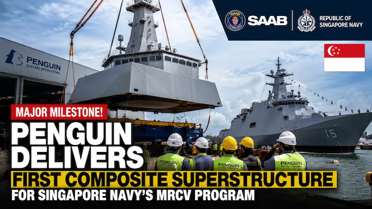 Penguin composite superstructure MRCV