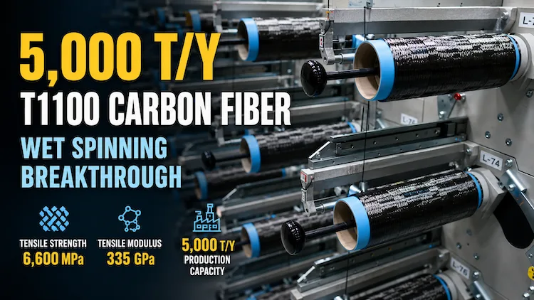 T1100 carbon fiber wet spinning
